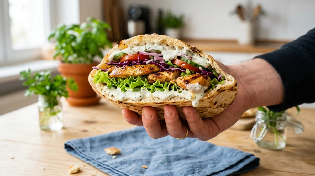 recette du kebab au poulet