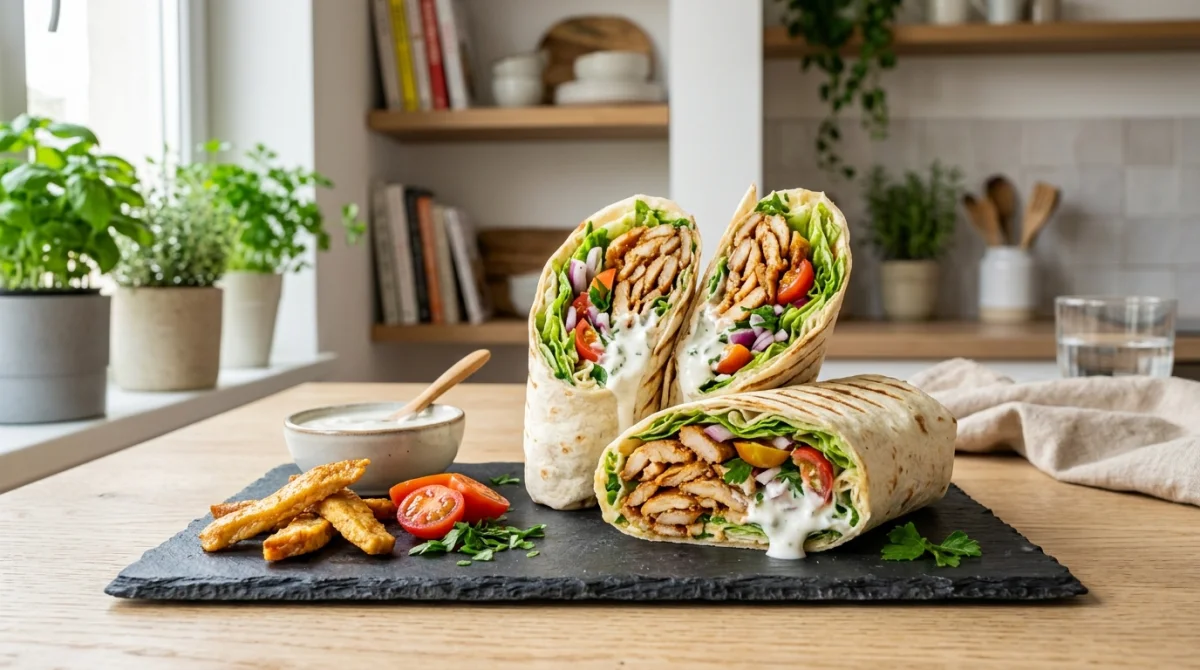 recette avec des lamelles de kebab