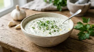 comment faire la sauce blanche pour kebab
