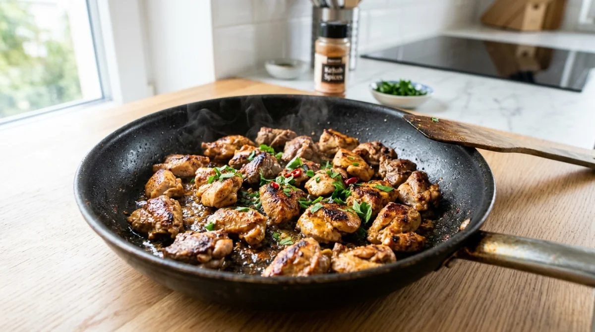 comment faire cuire du kebab surgelé à la poêle