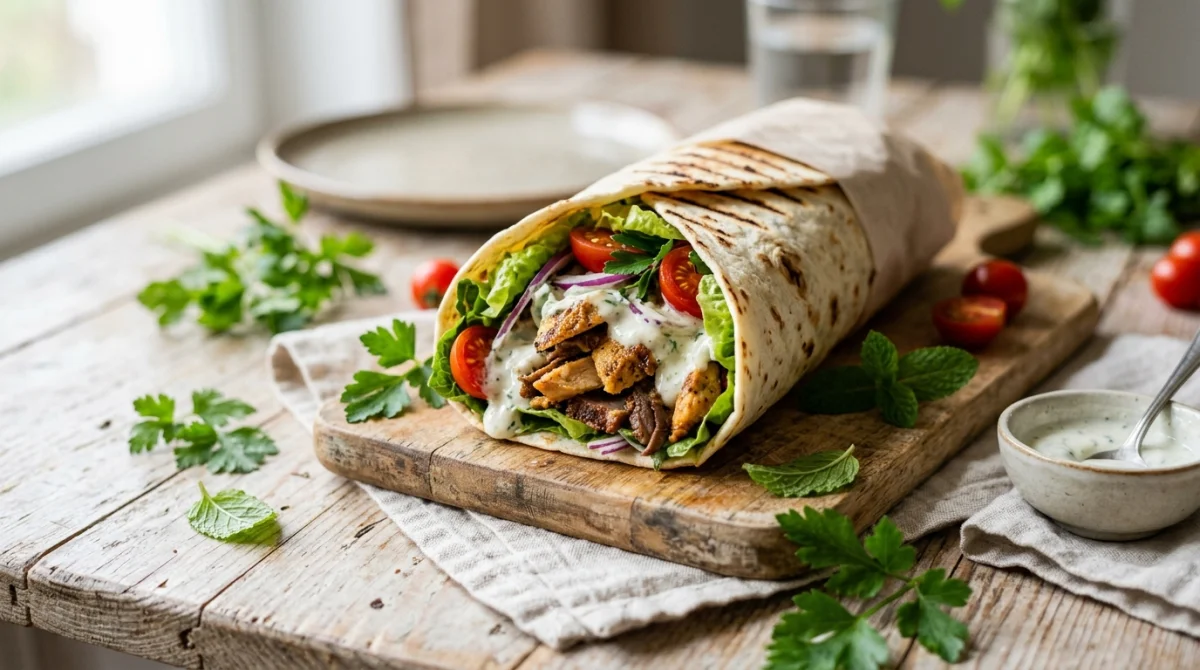 recette avec lamelle de kebab